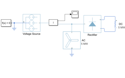دانلود شبیه سازی سیستم مبدل سه فاز مرکب (Composite Three-Phase Rectifier) در نرم افزار Matlab