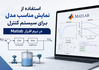 استفاده از نمایش مناسب مدل برای سیستم کنترل در نرم افزار Matlab f786ee07-4c2a-4e46-93f2-09b5145baa56