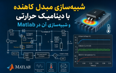 شبیه‌سازی مبدل کاهنده با دینامیک حرارتی و شبیه‌سازی آن در Matlab