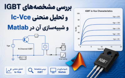 بررسی مشخصه‌های IGBT و تحلیل منحنی Ic-Vce و شبیه‌سازی آن در Matlab