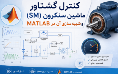 کنترل گشتاور ماشین سنکرون (SM) و شبیهسازی آن در Matlab