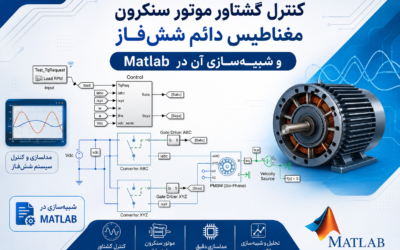 کنترل سرعت موتور سنکرون مغناطیس دائم شش‌فاز (Six-Phase PMSM) و شبیه‌سازی آن در Matlab