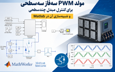 مولد PWM سه‌فاز سه‌سطحی برای کنترل مبدل چندسطحی و شبیه‌سازی آن در Matlab