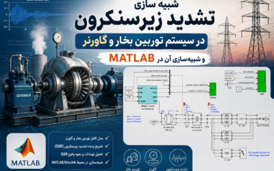 شبیه سازی تشدید زیرسنکرون در سیستم توربین بخار و گاورنر و شبیهسازی آن در Matlab