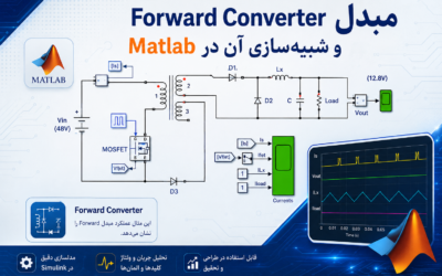 مبدل Forward Converter و شبیه‌سازی آن در Matlab