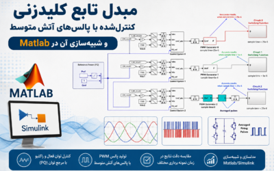 مبدل تابع کلیدزنی کنترلشده با پالسهای آتش متوسط و شبیهسازی آن در Matlab
