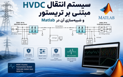 سیستم انتقال HVDC مبتنی بر تریستور و شبیهسازی آن در Matlab