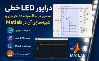 درایور LED خطی مبتنی بر تنظیم‌کننده جریان و شبیه‌سازی آن در Matlab