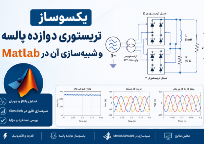 یکسوساز تریستوری دوازده پالسه و شبیهسازی آن در Matlab ChatGPT Image Jul 5, 2026, 09_55_57 PM