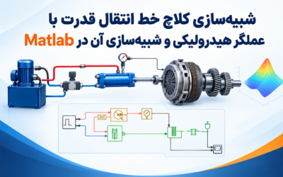 شبیه‌سازی کلاچ خط انتقال قدرت با عملگر هیدرولیکی و شبیه‌سازی آن در Matlab
