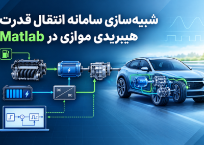 شبیهسازی سامانه انتقال قدرت هیبریدی موازی در Matlab Parallel Hybrid Powertrain Simulation